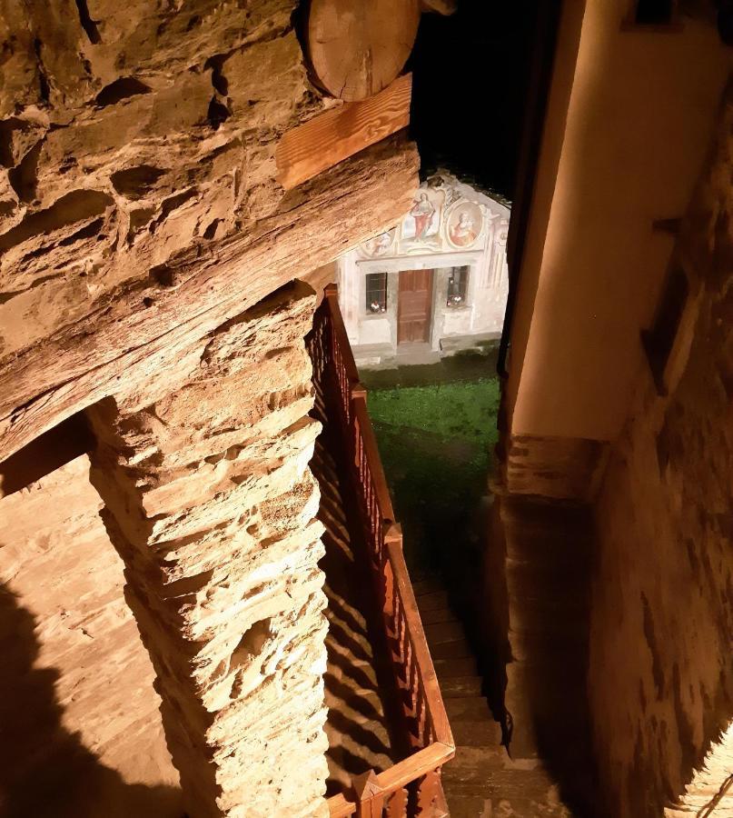 Вилла Ca' Scocc, Antica Casa Di Montagna In Valsesia Mollia Экстерьер фото