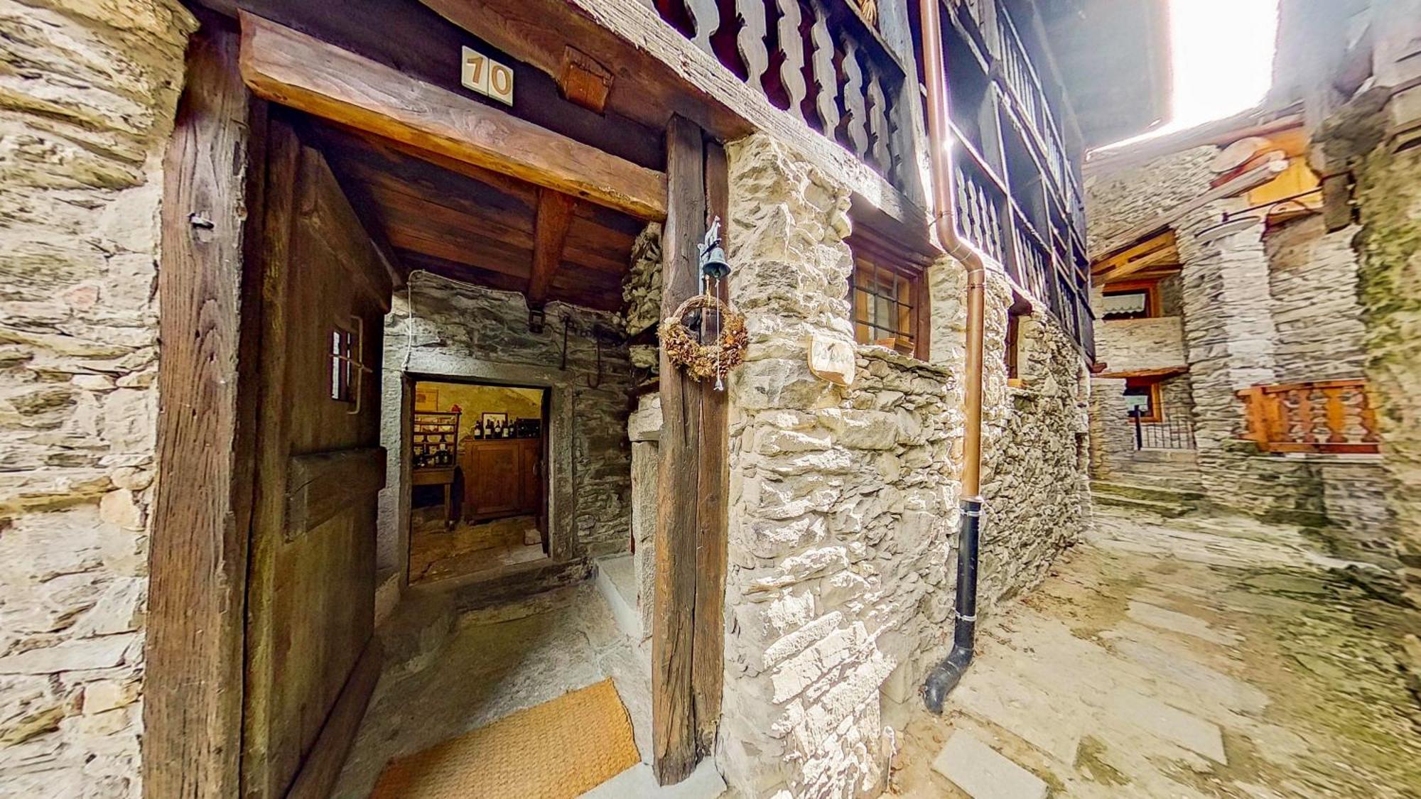 Вилла Ca' Scocc, Antica Casa Di Montagna In Valsesia Mollia Экстерьер фото