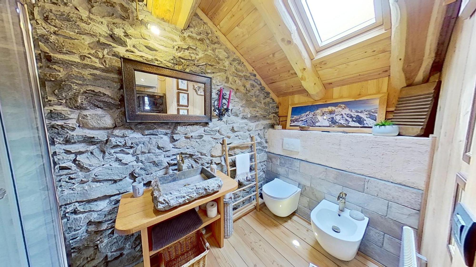 Вилла Ca' Scocc, Antica Casa Di Montagna In Valsesia Mollia Экстерьер фото