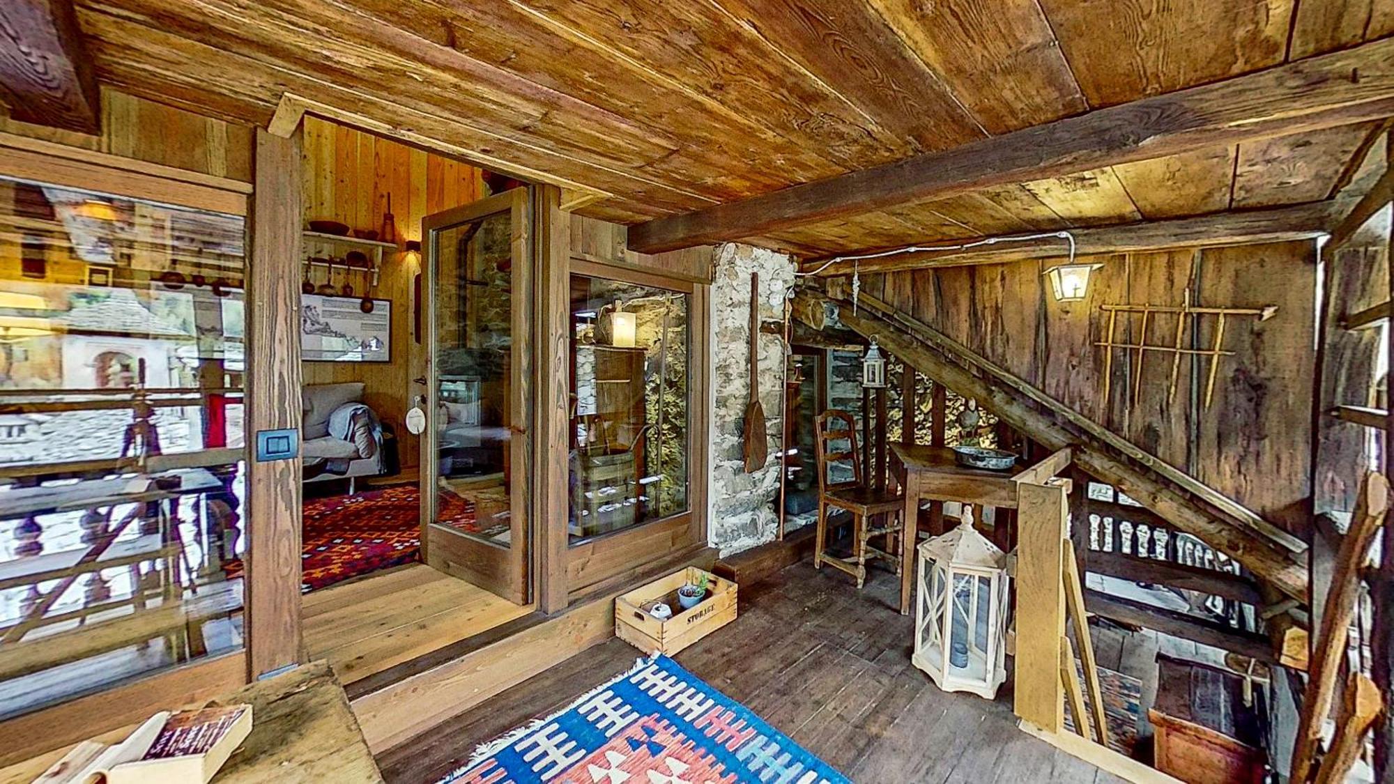 Вилла Ca' Scocc, Antica Casa Di Montagna In Valsesia Mollia Экстерьер фото
